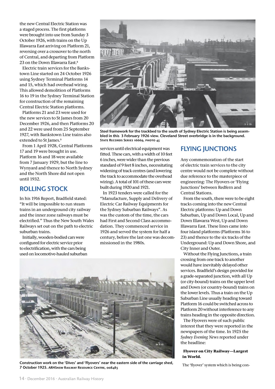 Australian Railway History Preview Pages