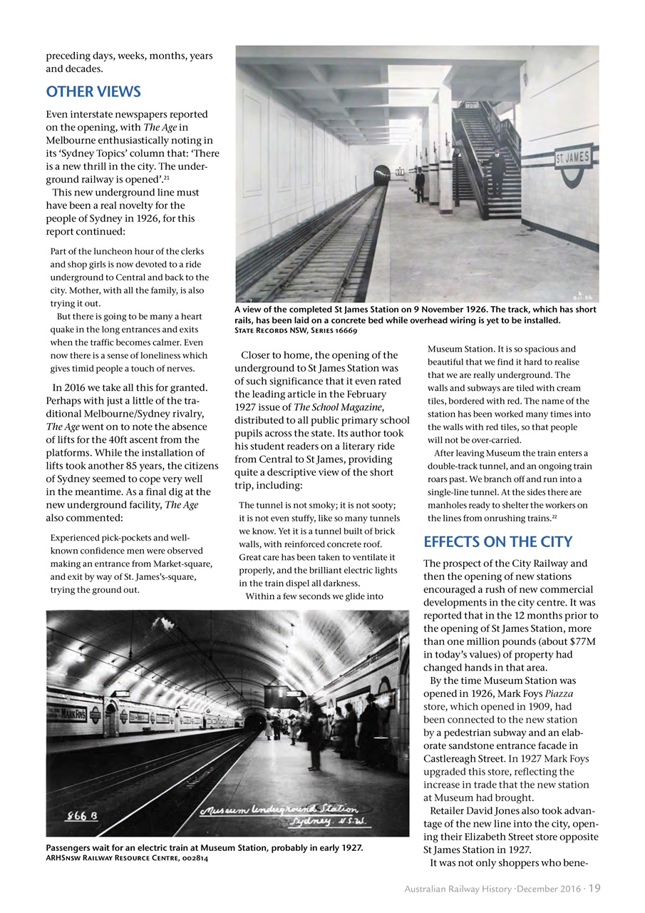 Australian Railway History Preview Pages