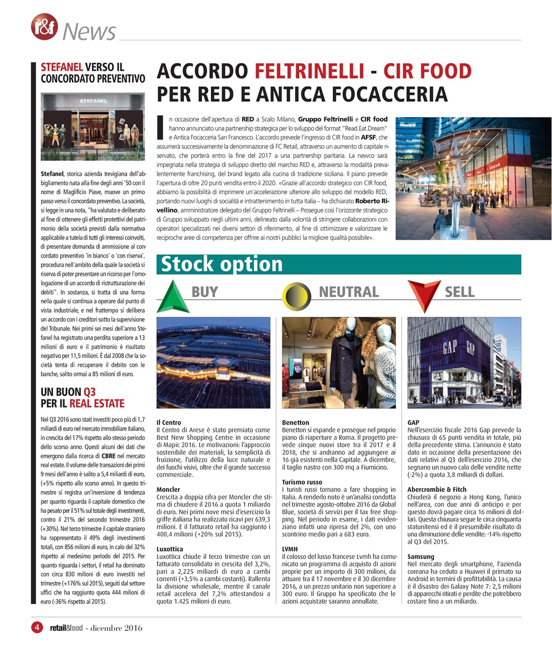 Retail&food Preview Pages