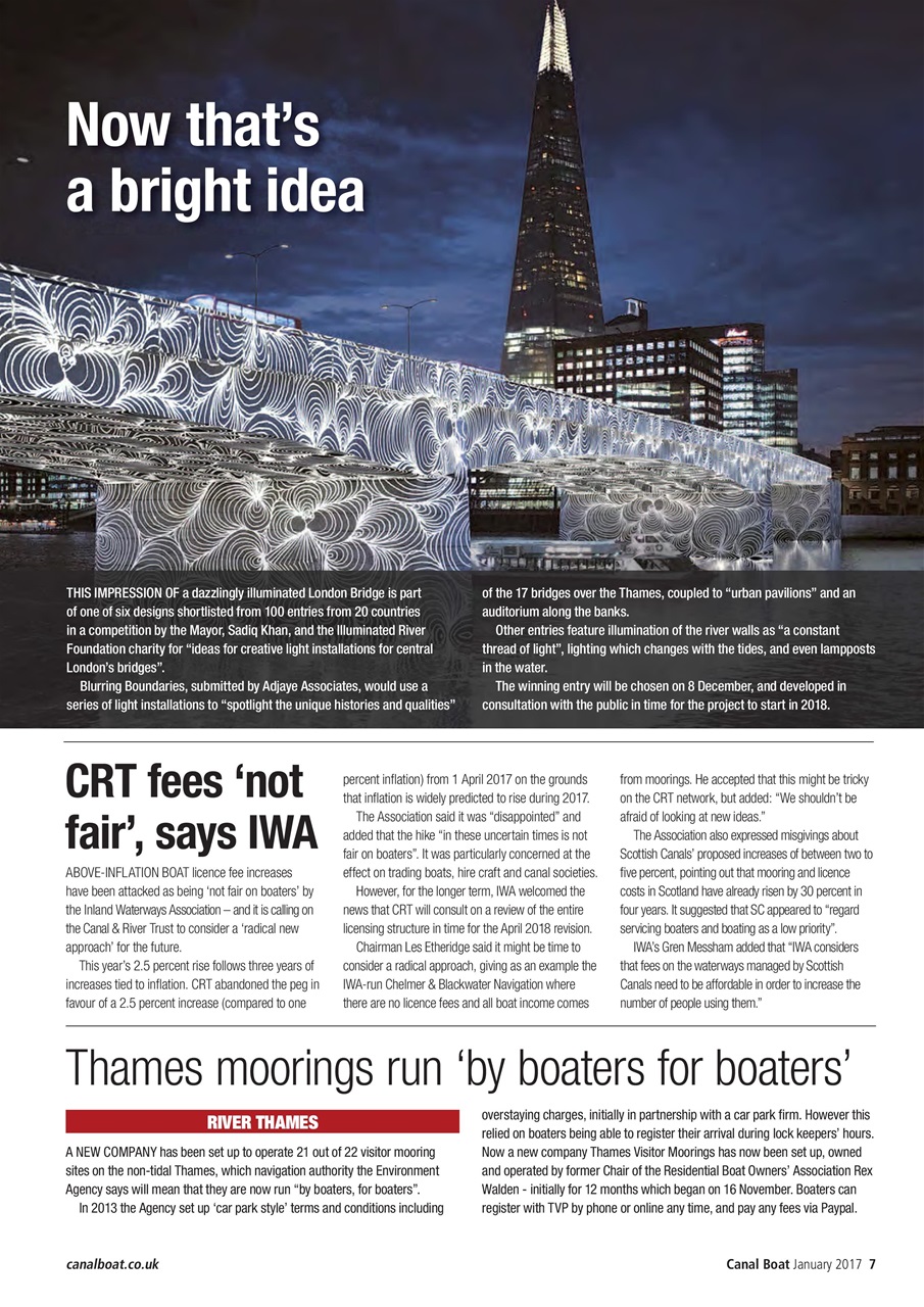 Canal Boat Preview Pages