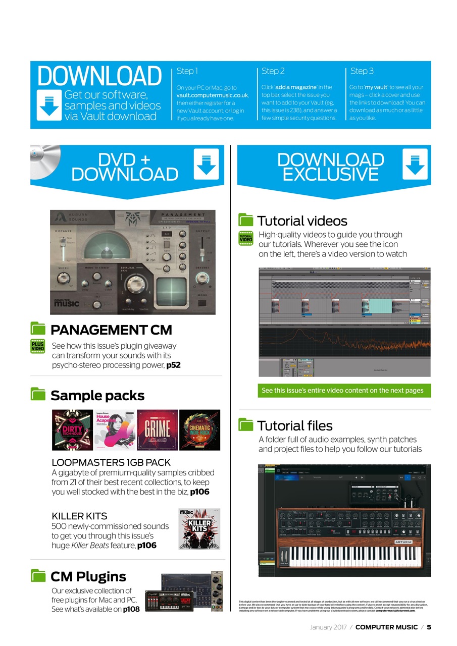 Computer Music Preview Pages