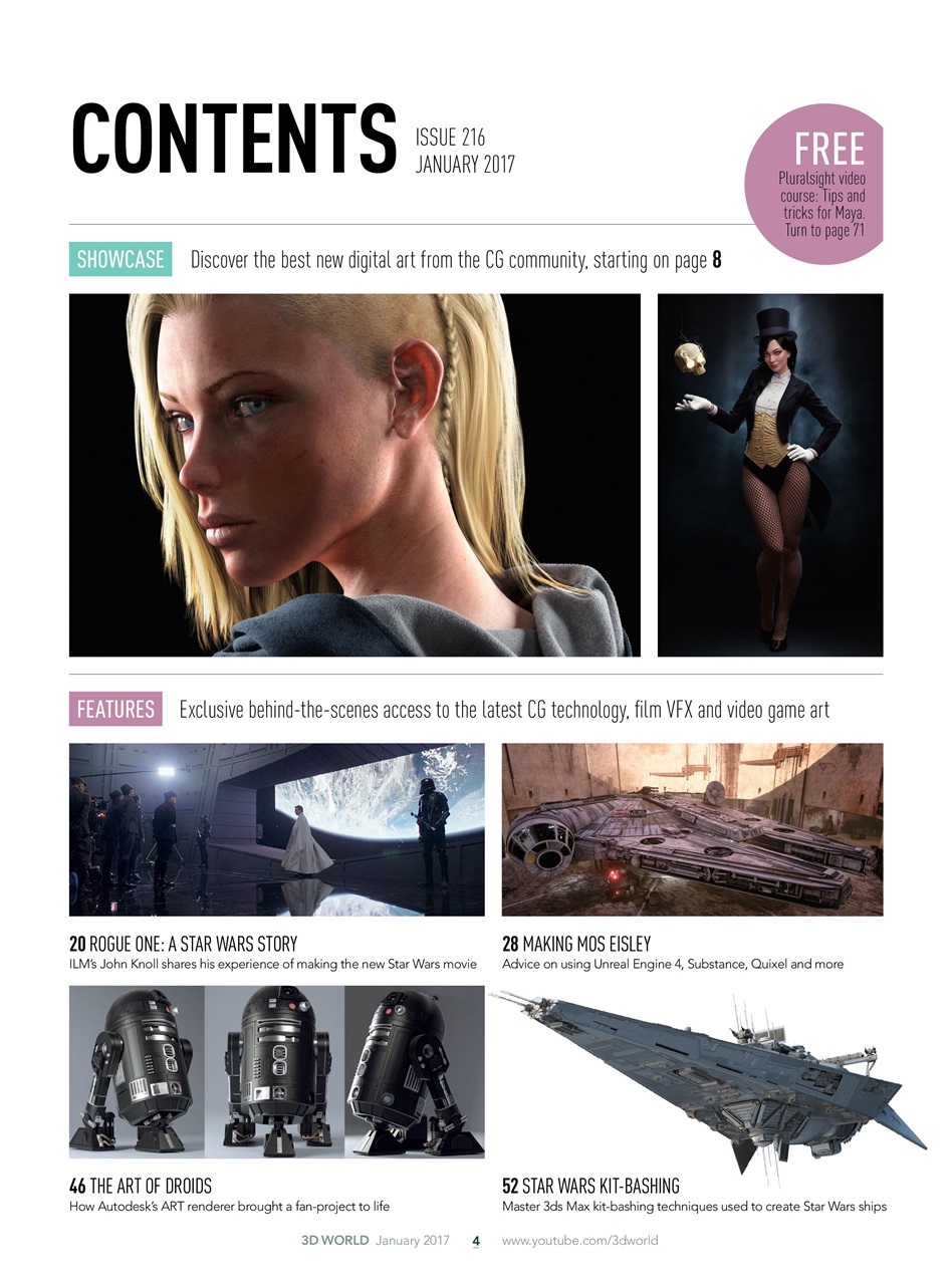 3D World Preview Pages