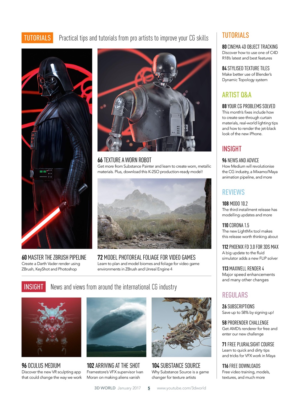 3D World Preview Pages