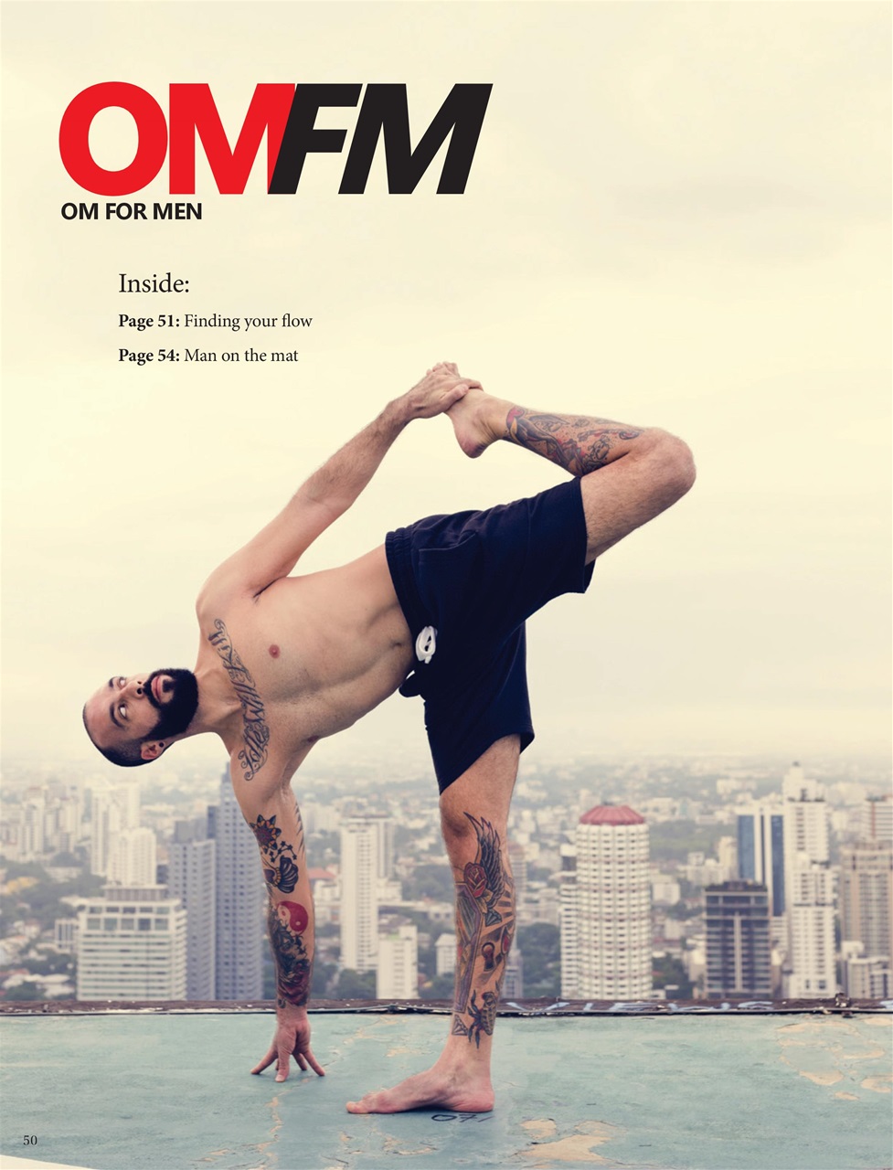 OM Yoga Magazine Preview Pages