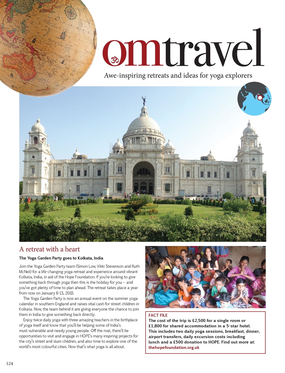 OM Yoga Magazine Preview Pages