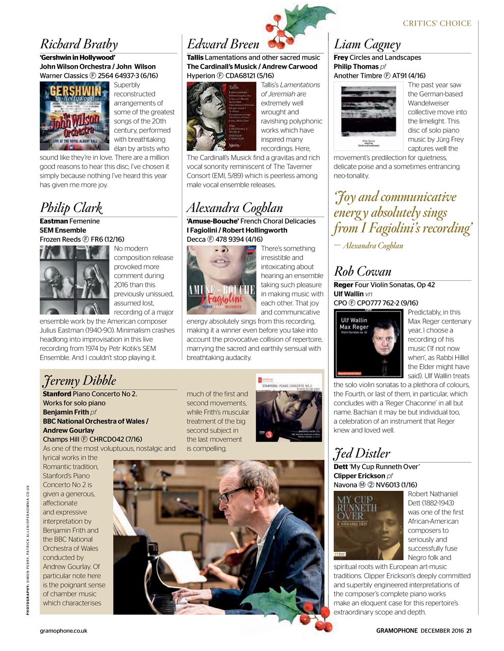 Gramophone Preview Pages