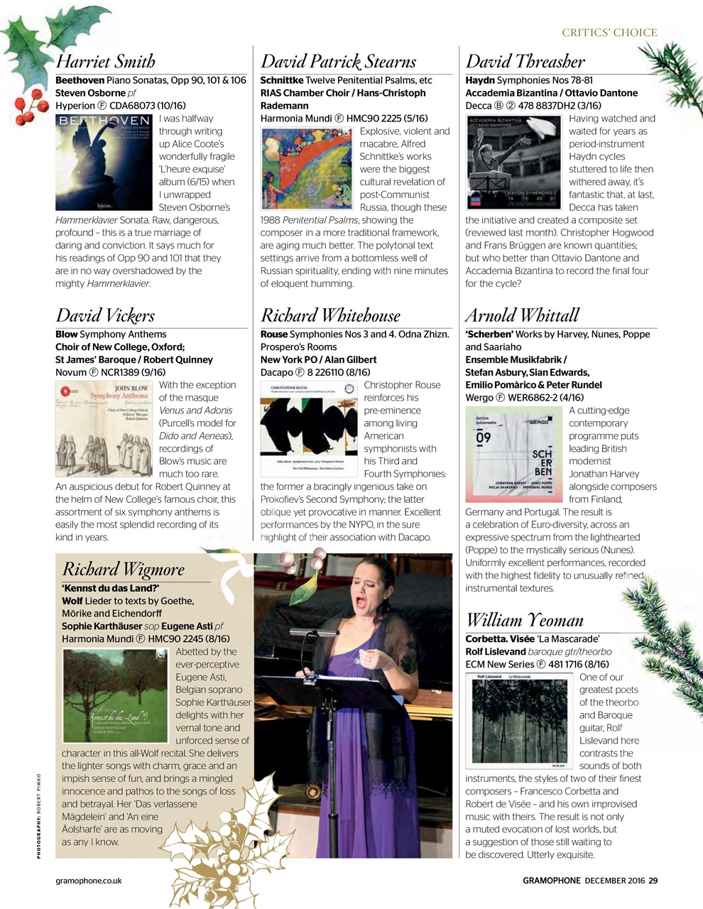 Gramophone Preview Pages