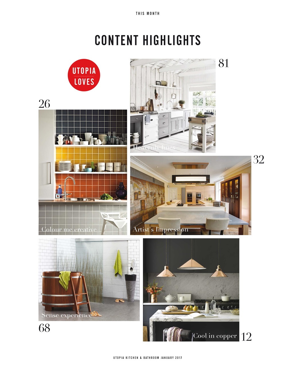 Utopia Kitchen & Bathroom Preview Pages