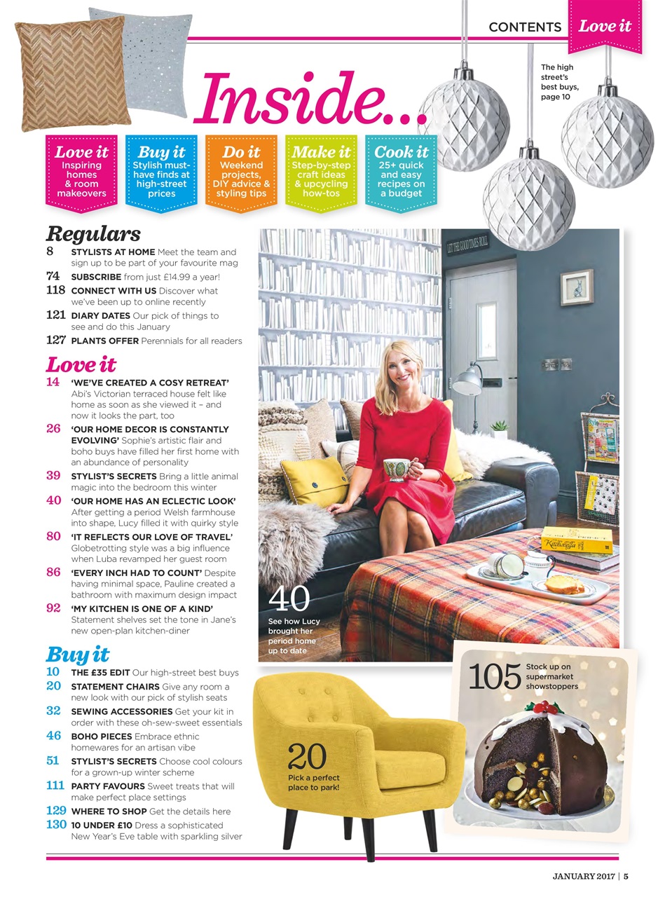 Style at Home Preview Pages