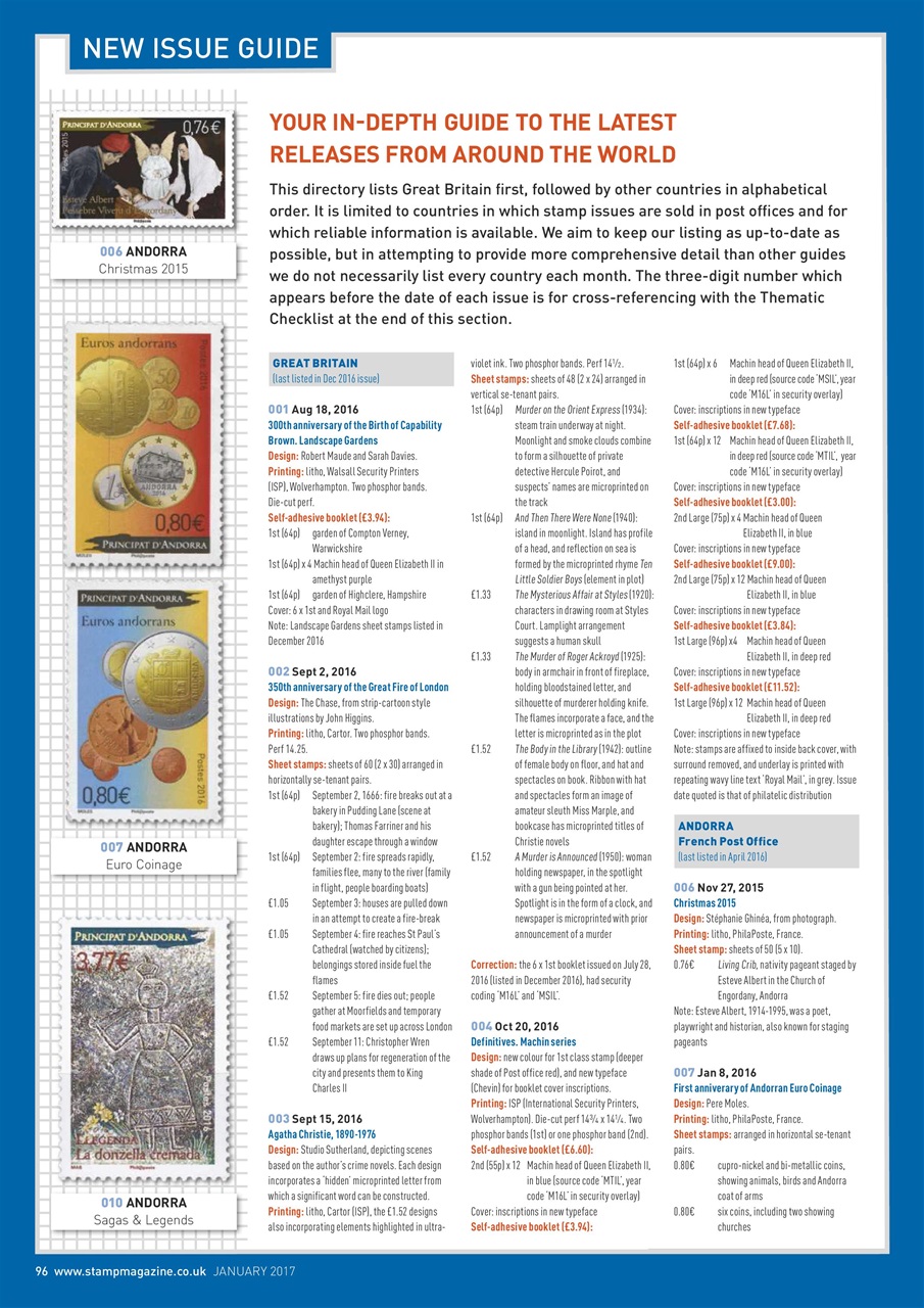 Stamp Magazine Preview Pages