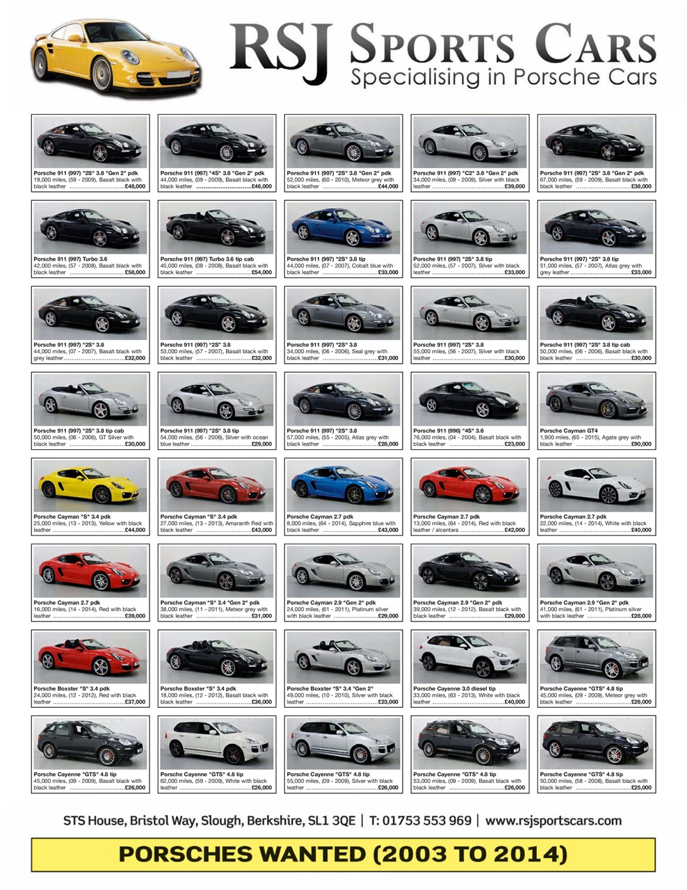 GT Porsche Preview Pages