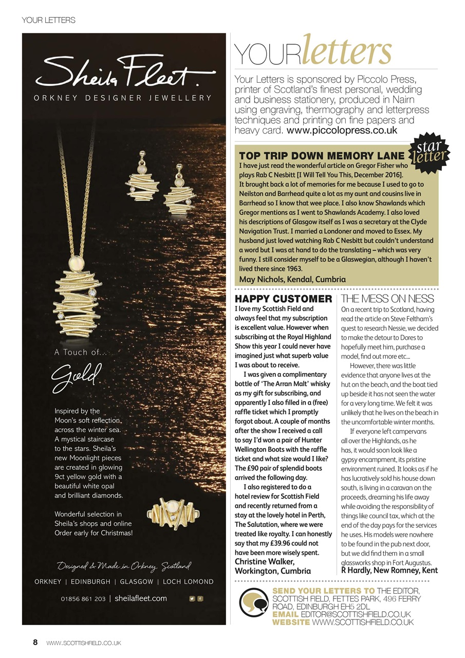 Scottish Field Preview Pages