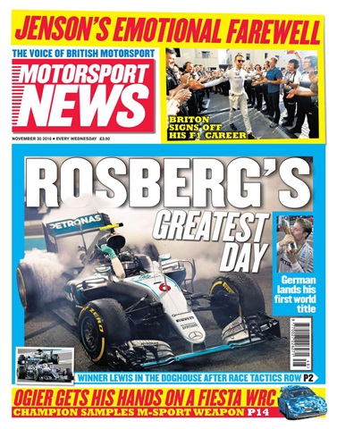 Motorsport News issue 30th November 2016