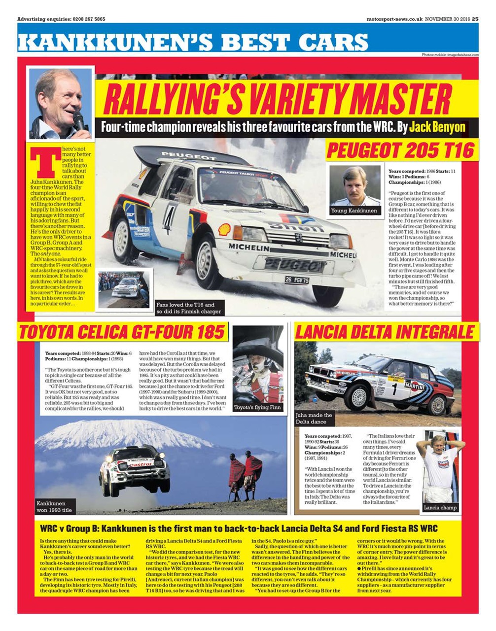 Motorsport News Preview Pages