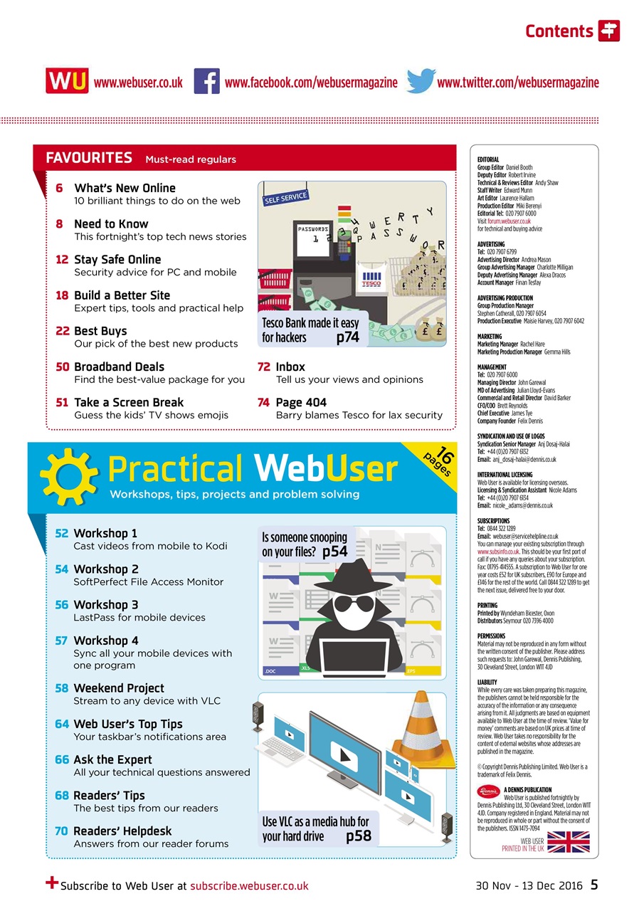 Webuser Preview Pages