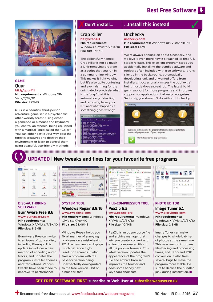 Webuser Preview Pages