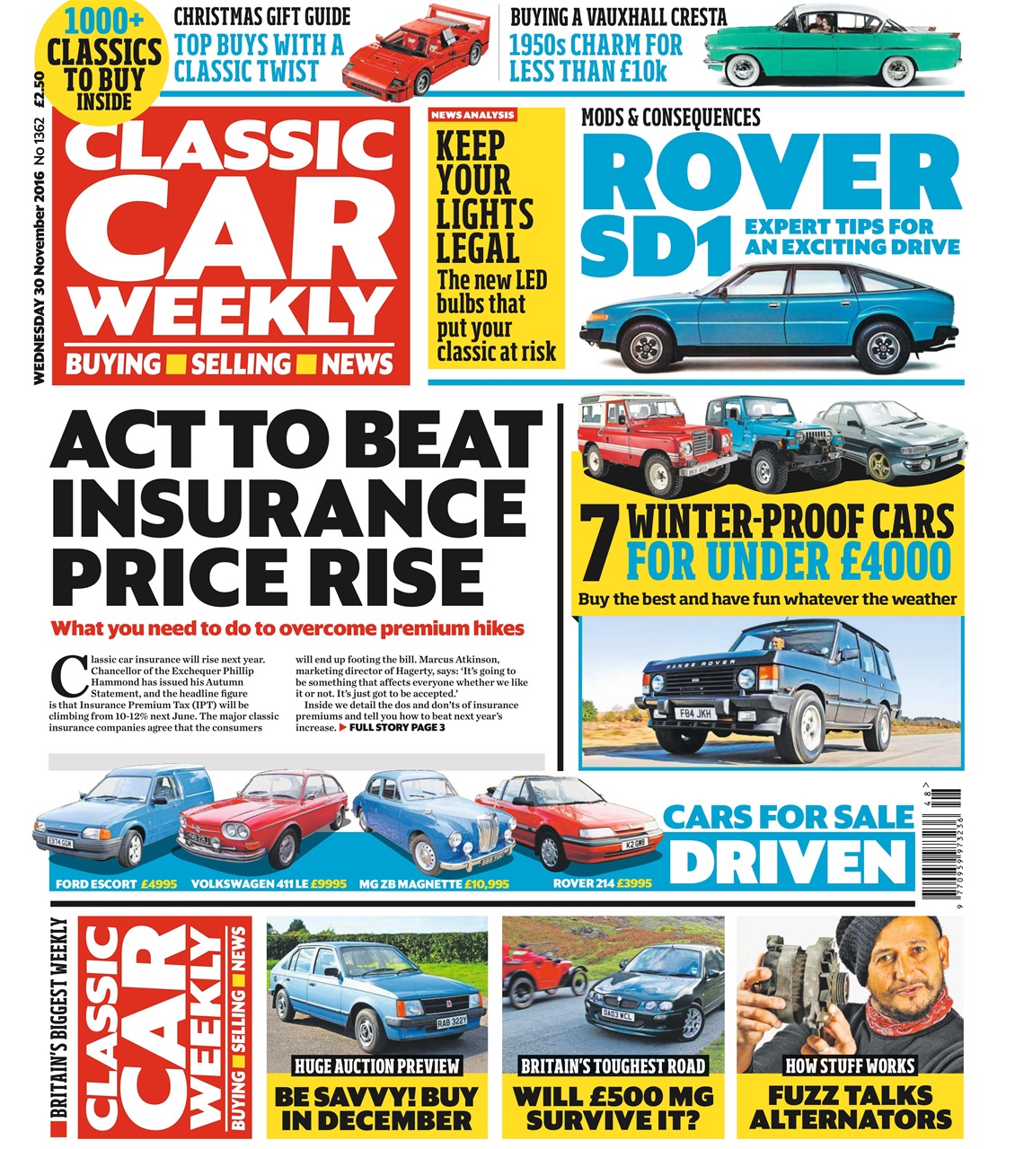 Classic Car Weekly Preview Pages