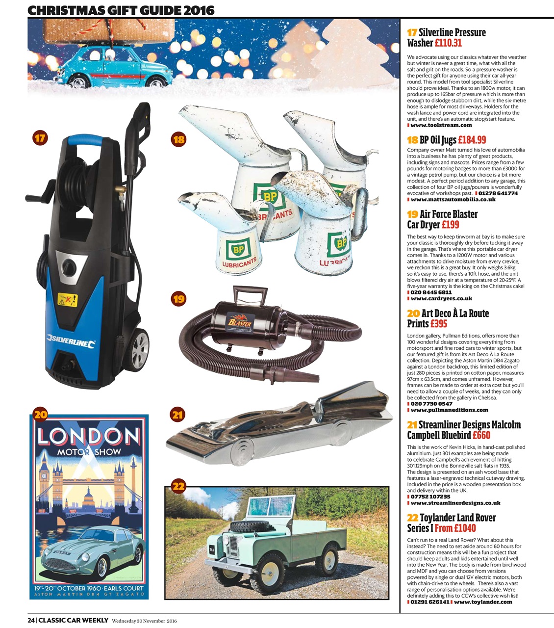 Classic Car Weekly Preview Pages