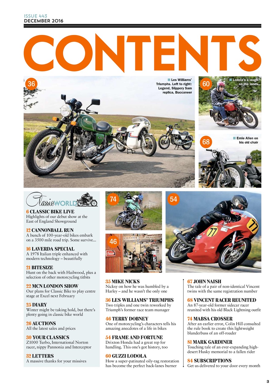 Classic Bike Preview Pages