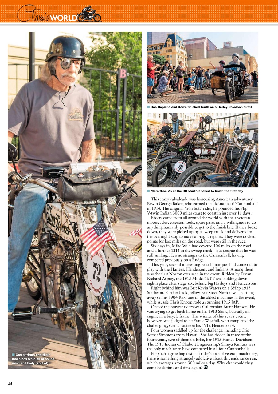 Classic Bike Preview Pages