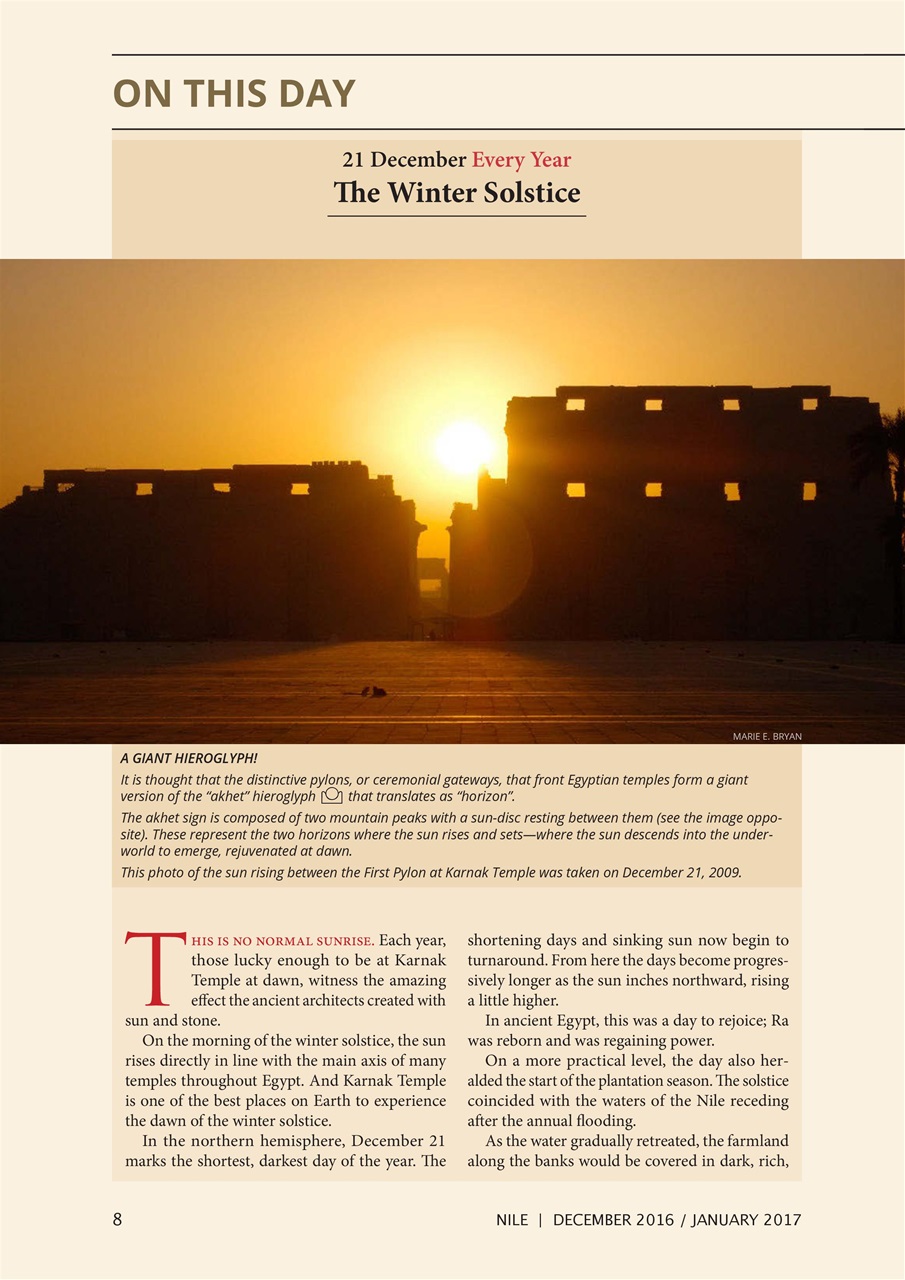 Nile Magazine Preview Pages