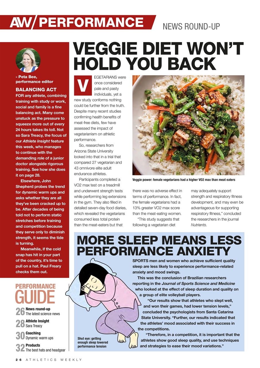 AW – Athletics Weekly Magazine Preview Pages