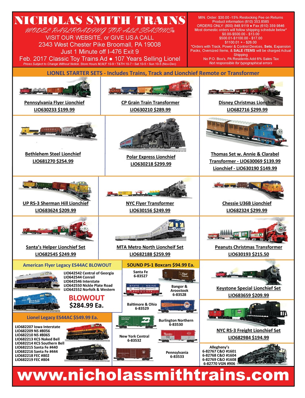 Classic Toy Trains Preview Pages