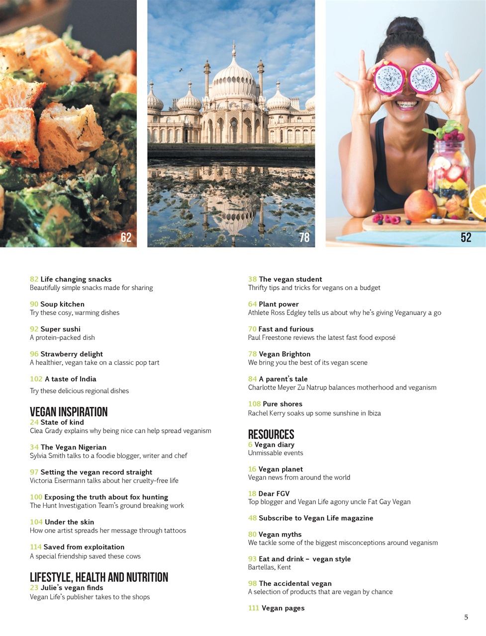 Vegan Life Preview Pages