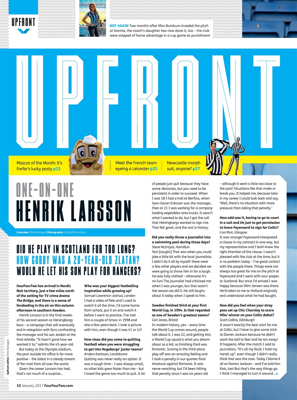 FourFourTwo Preview Pages