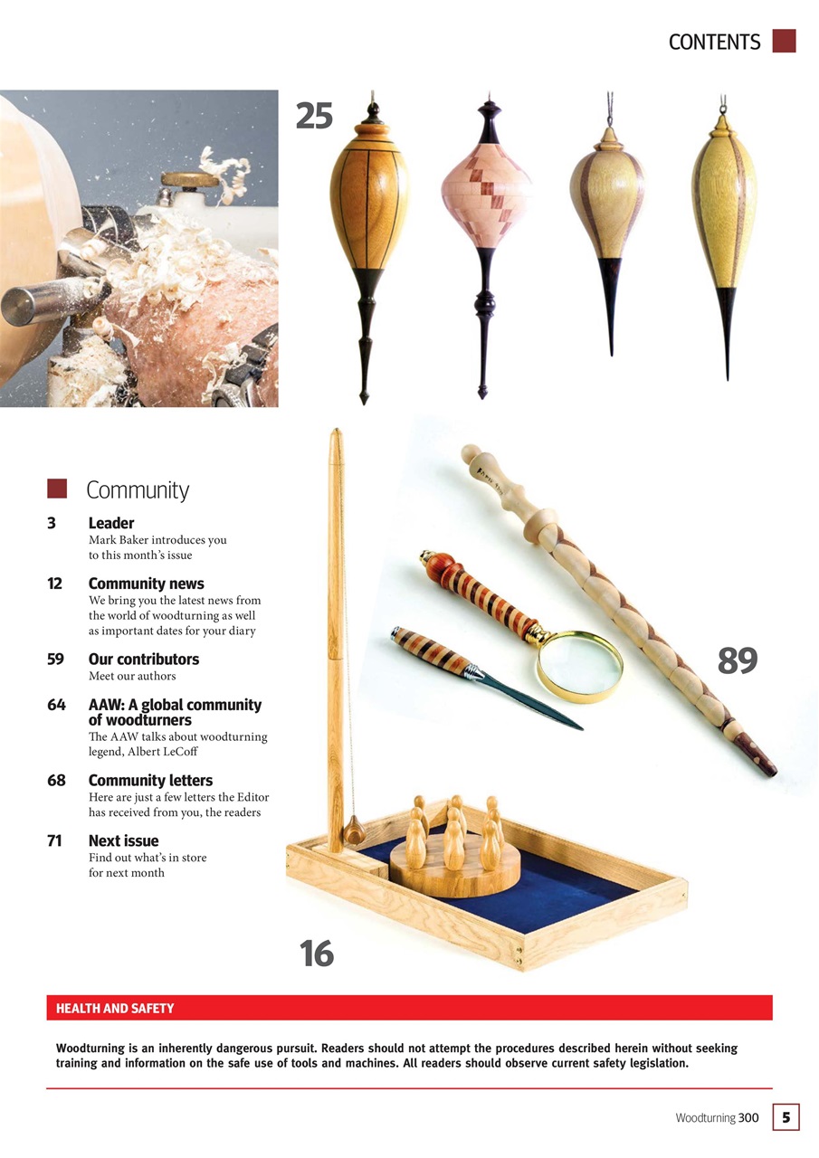 Woodturning Preview Pages
