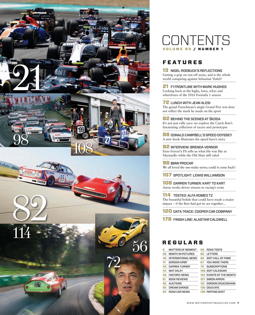 Motor Sport Magazine Preview Pages