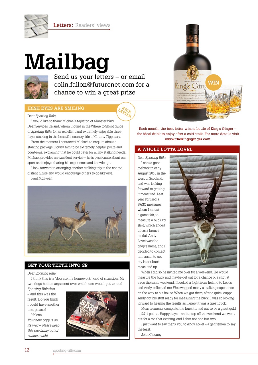 Sporting Rifle Preview Pages