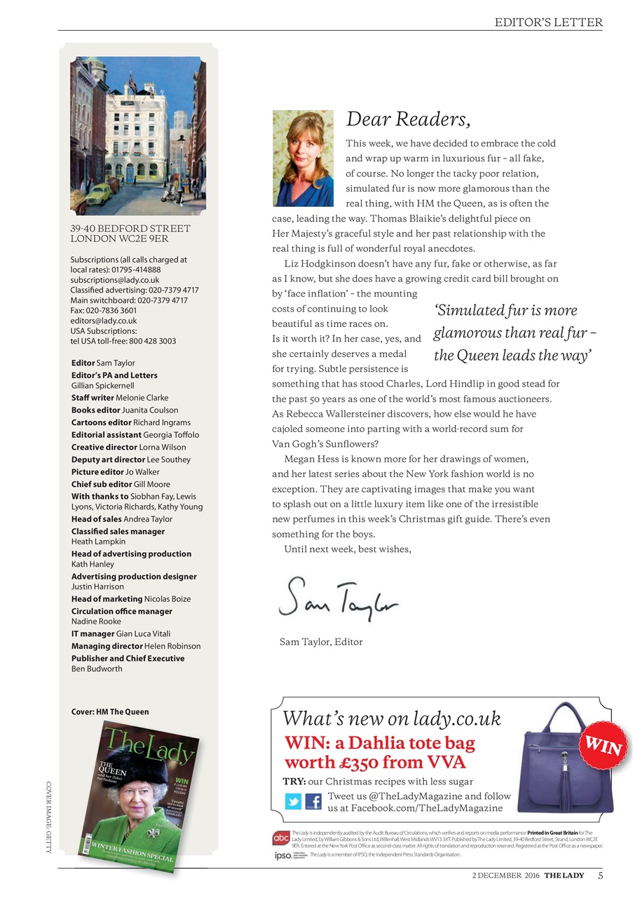 The Lady Preview Pages