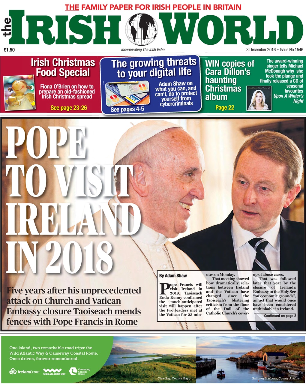 Irish World Preview Pages