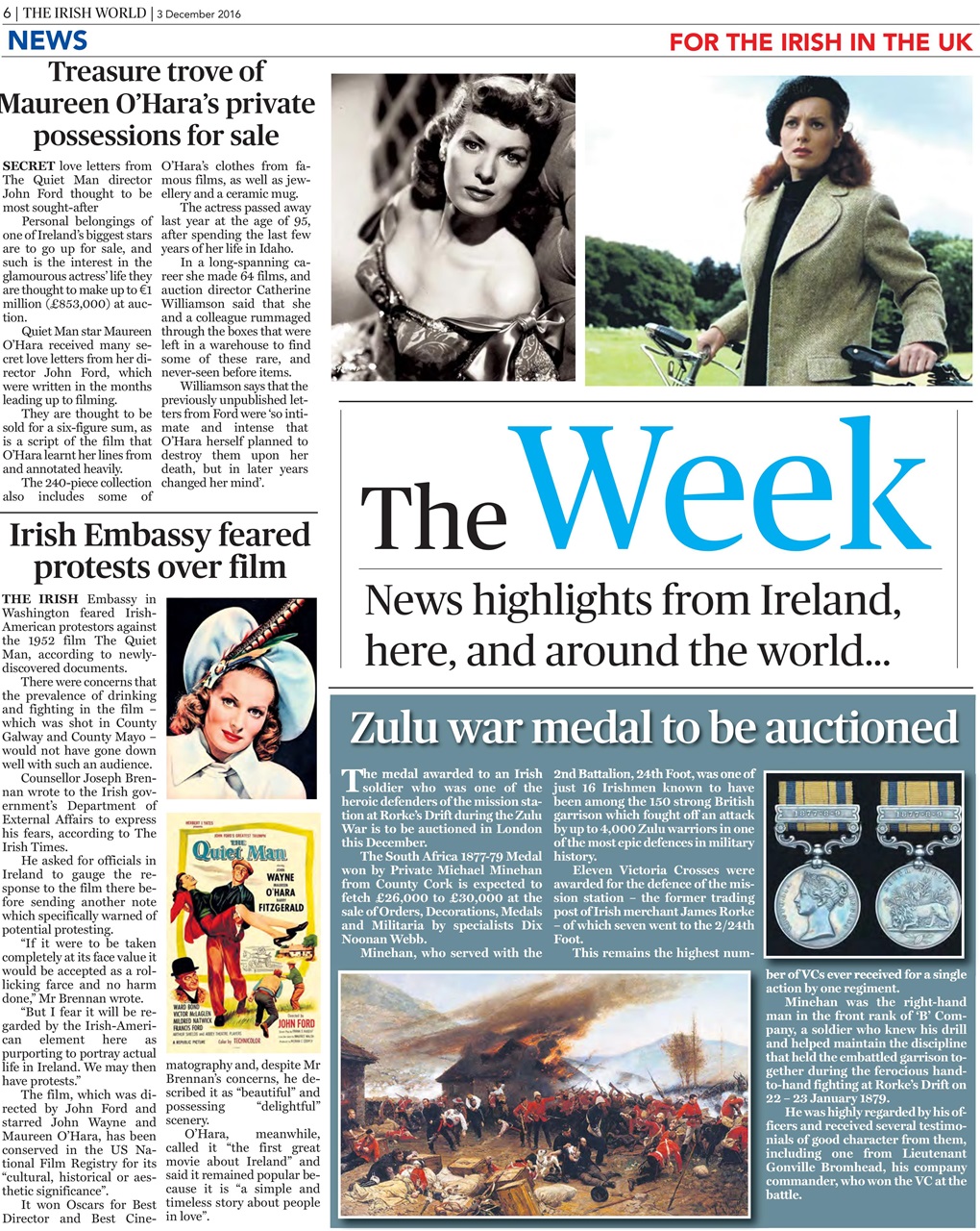 Irish World Preview Pages