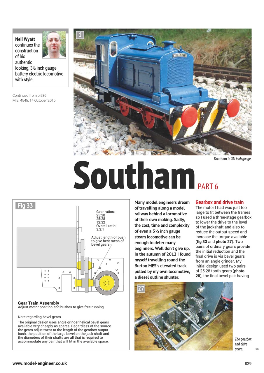 Model Engineer Preview Pages