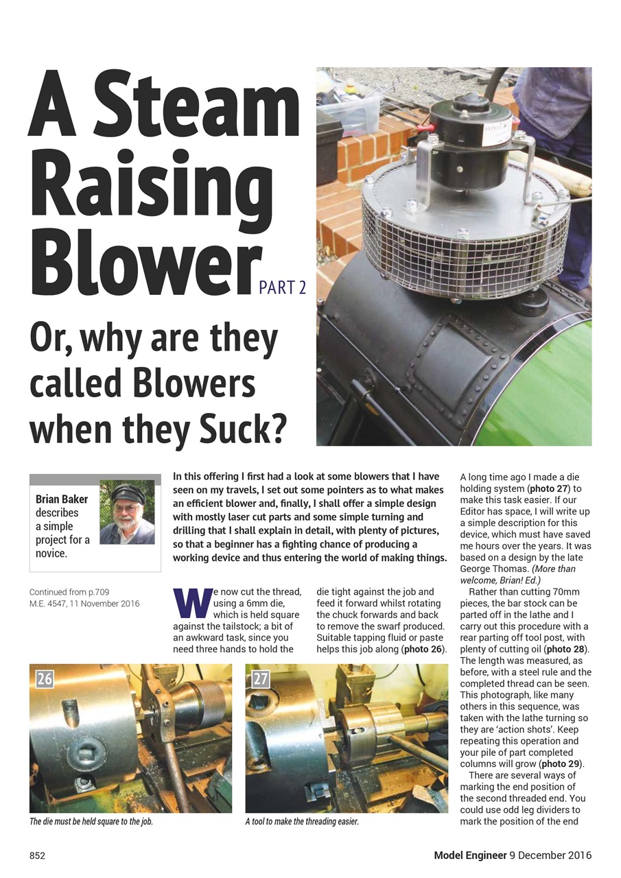 Model Engineer Preview Pages