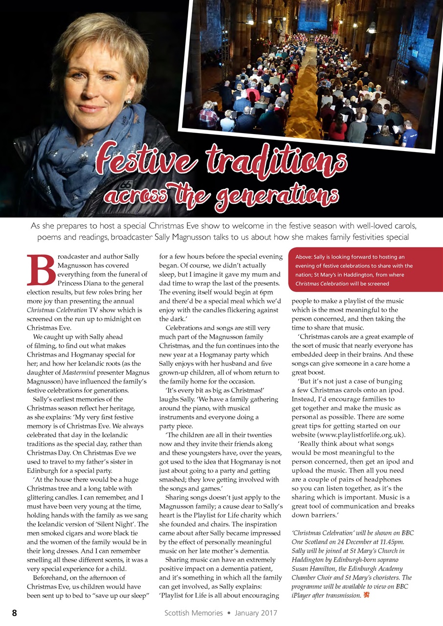 Scottish Memories Preview Pages