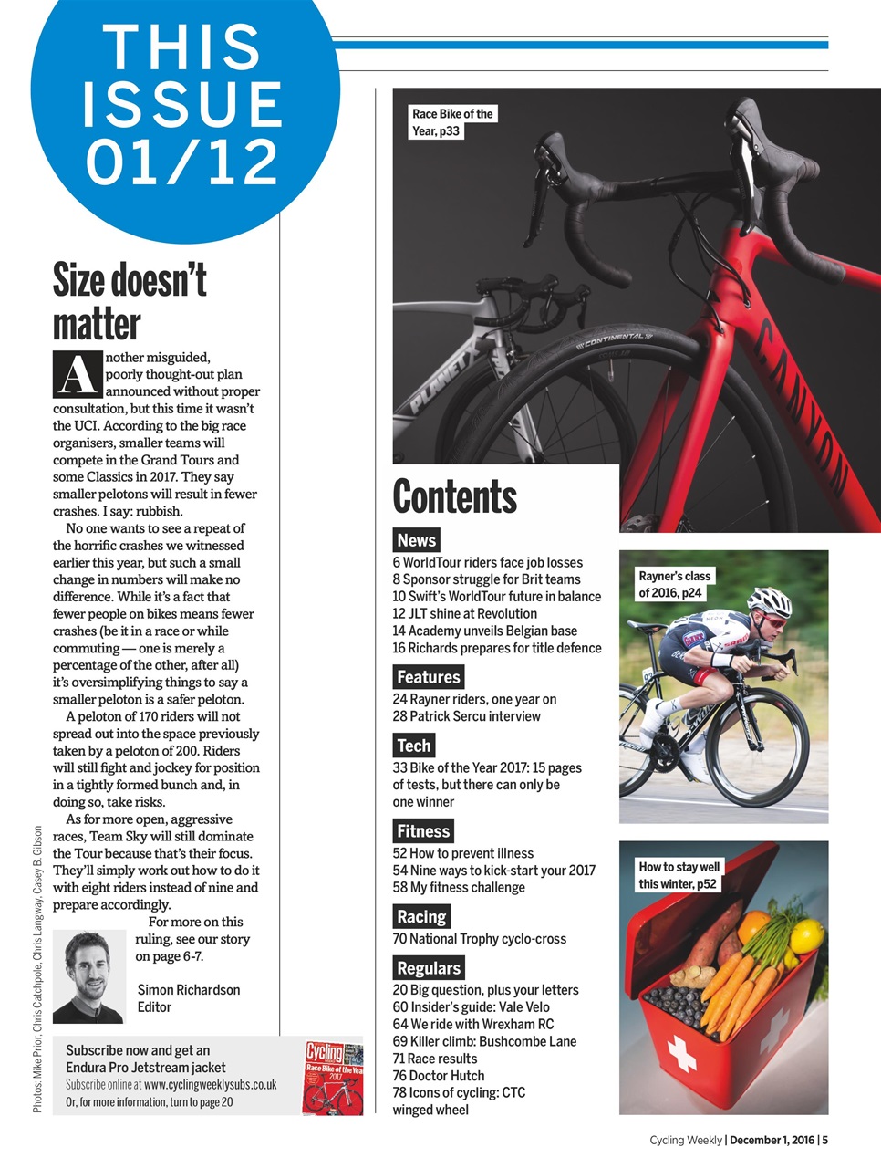 Cycling Weekly Preview Pages
