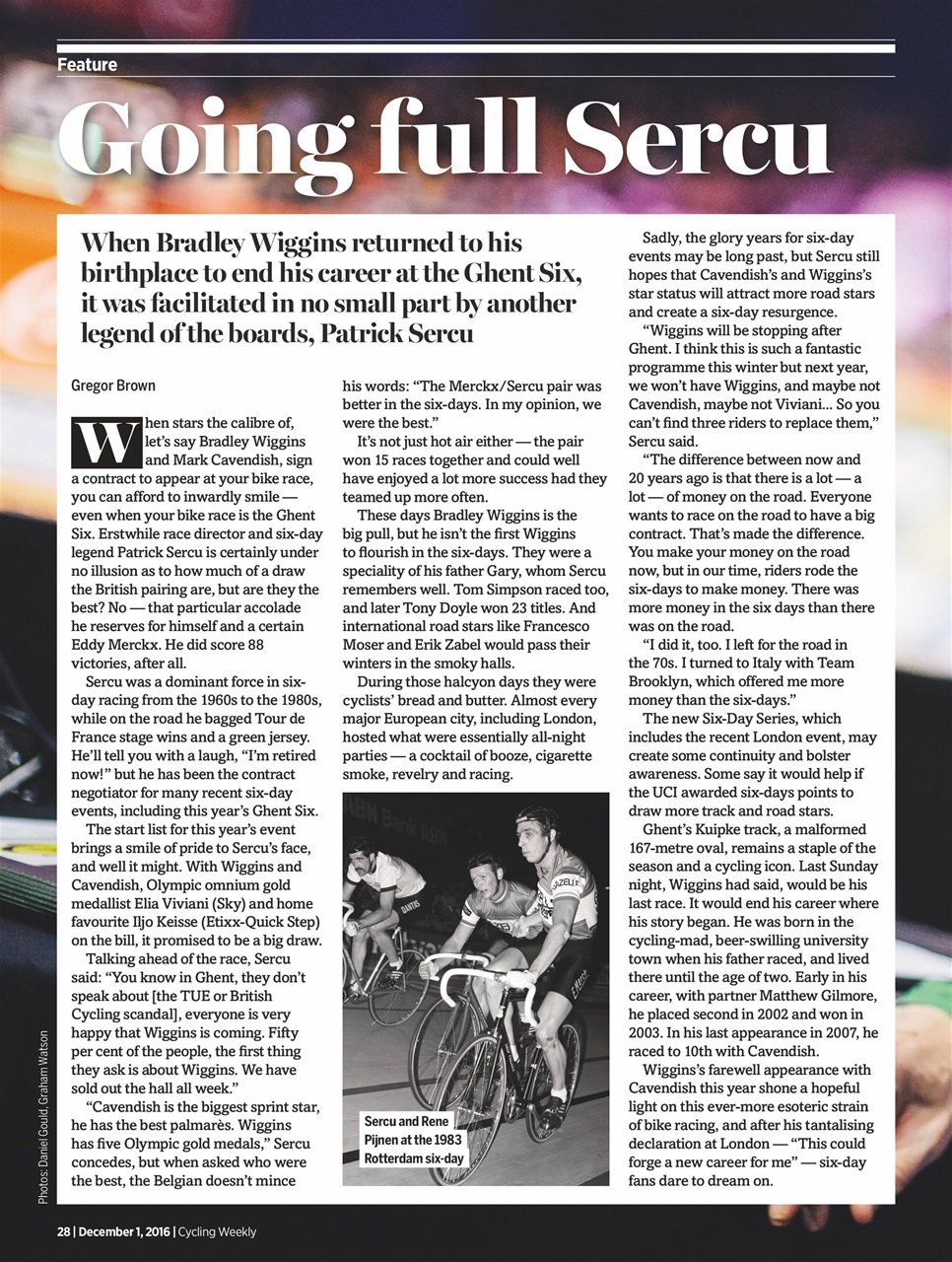 Cycling Weekly Preview Pages