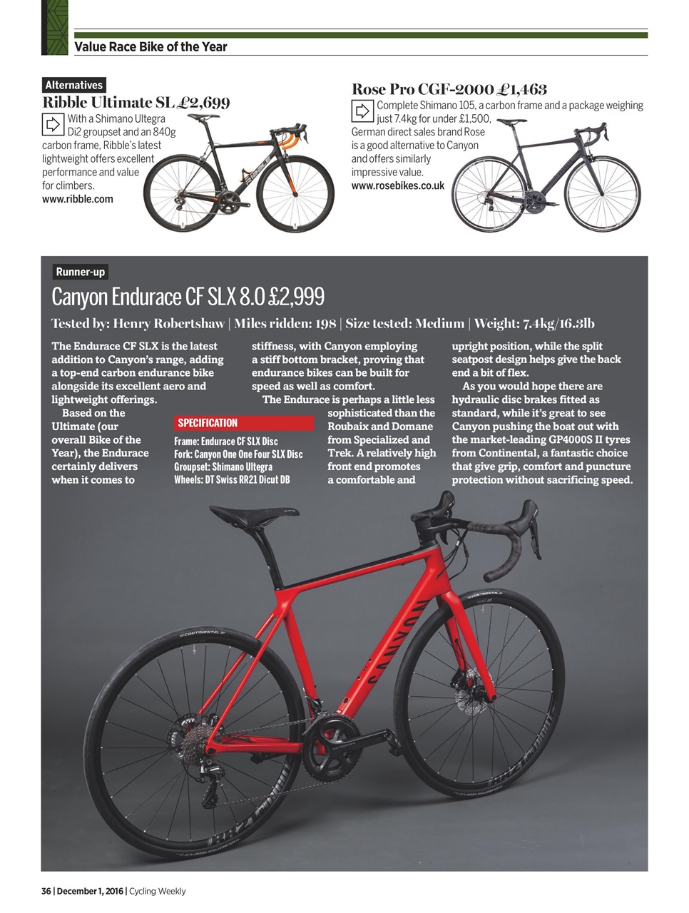 Cycling Weekly Preview Pages