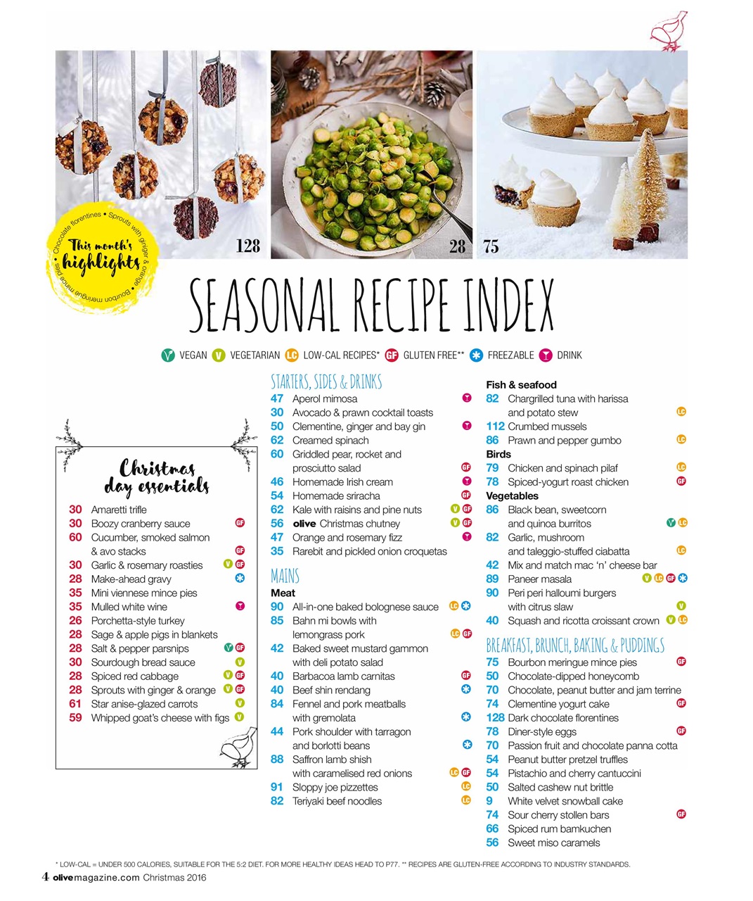 Olive Magazine Preview Pages