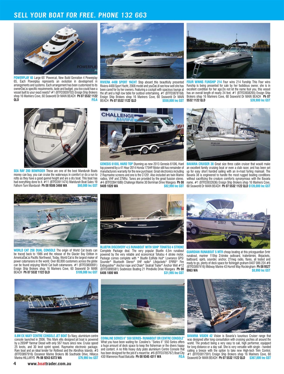 Boat Trader Australia Preview Pages