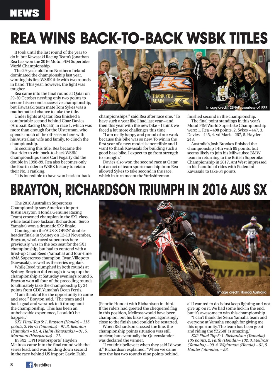 JUST BIKES Preview Pages