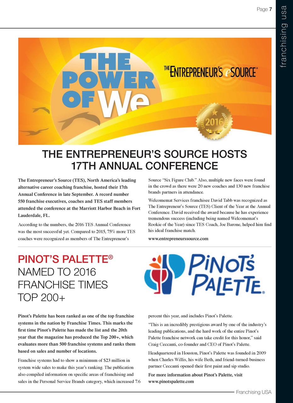 Franchising USA Preview Pages