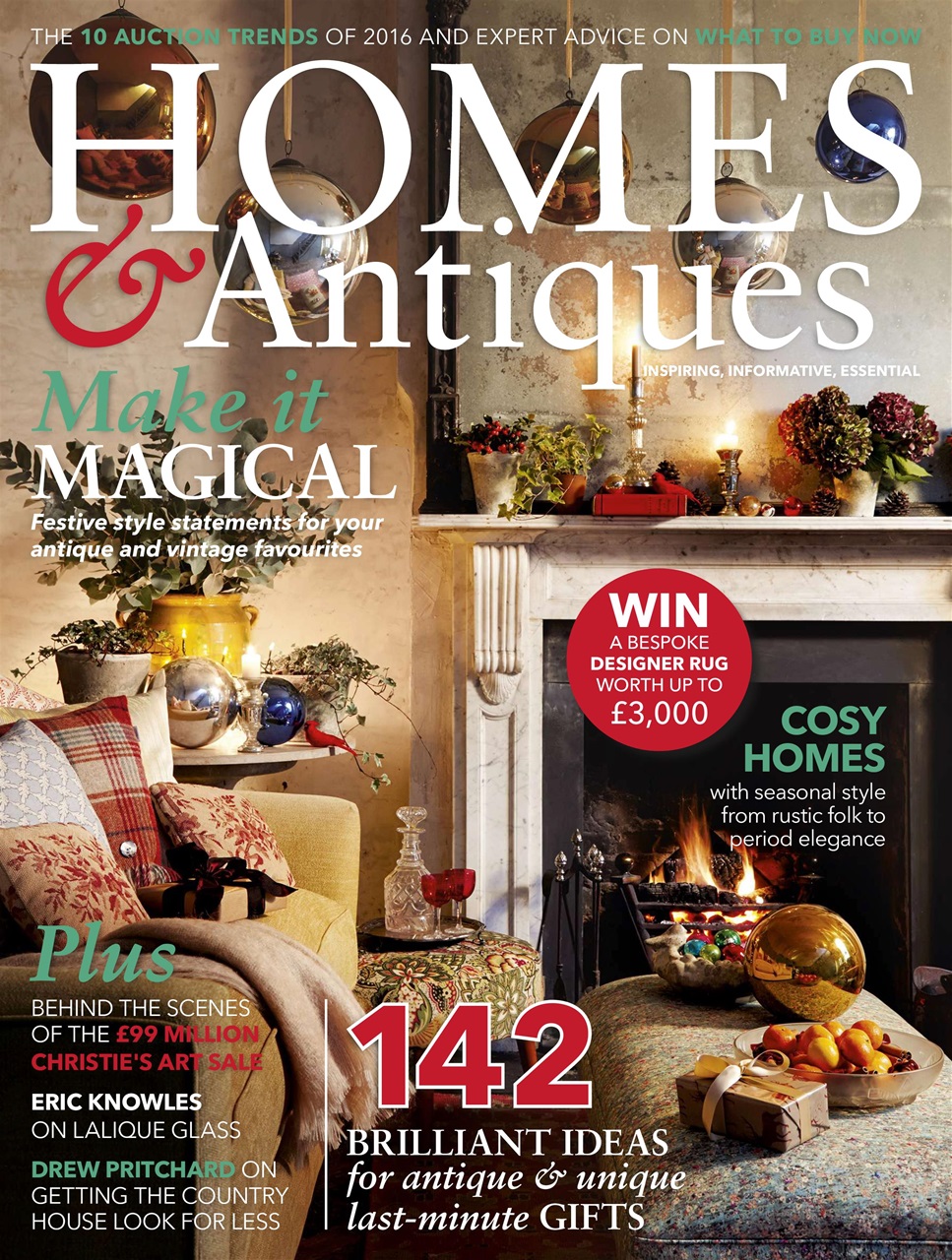 Homes & Antiques Magazine Preview Pages