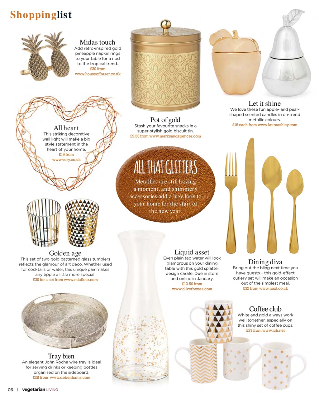 Vegetarian Living Preview Pages