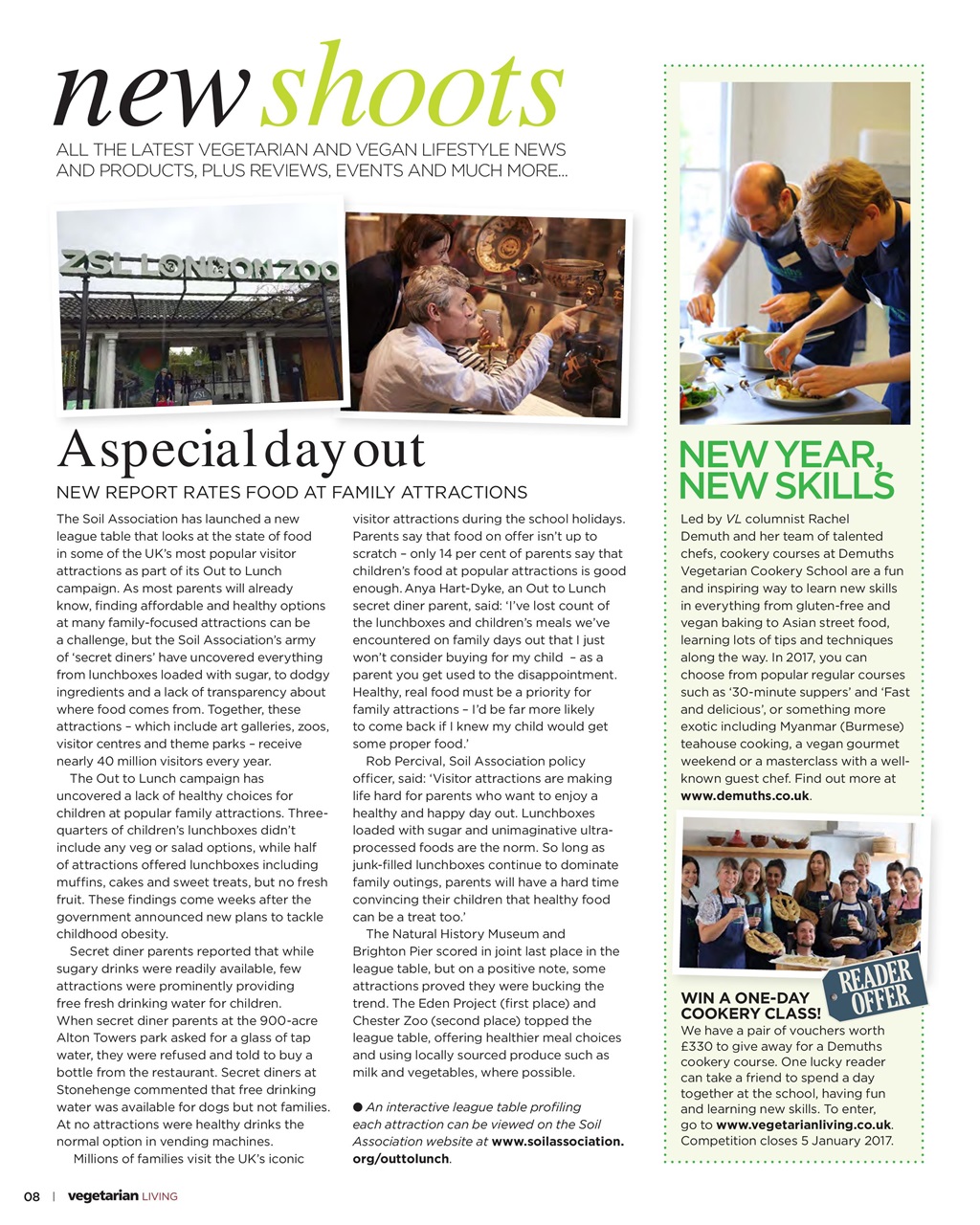 Vegetarian Living Preview Pages