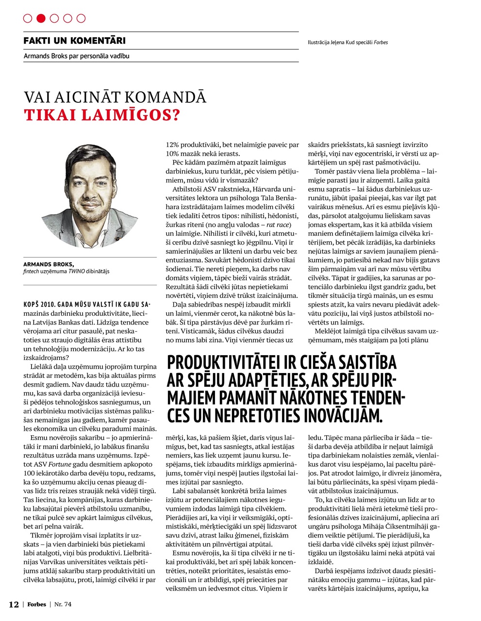Forbes Latvia Preview Pages