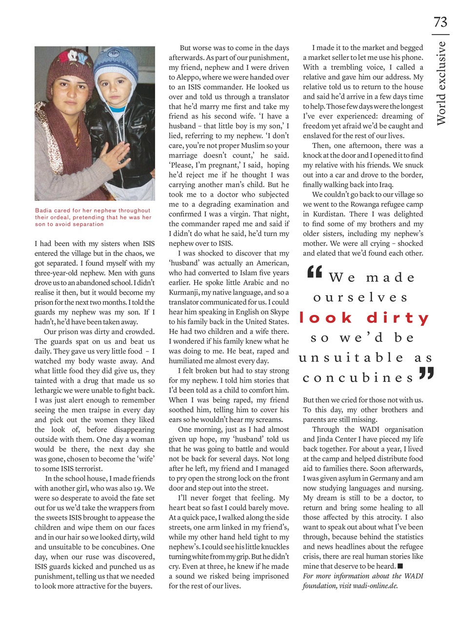 Marie Claire Preview Pages